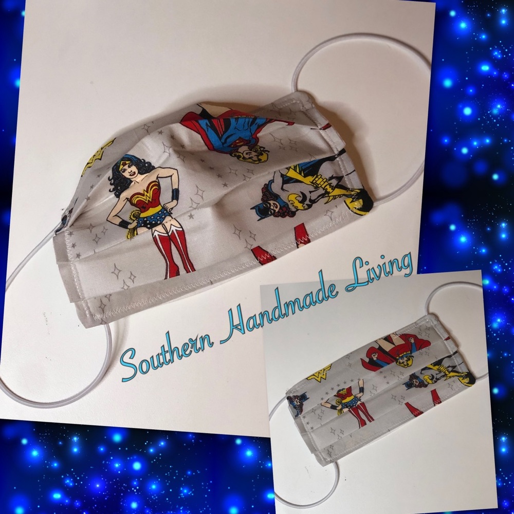 Women super heroes face mask #13